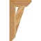Ekena Millwork Traditional Slat Rough Sawn Bracket, Western Red Cedar, 4"W x 14"D x 26"H BKT04X14X26TRA06RWR - alternate 3